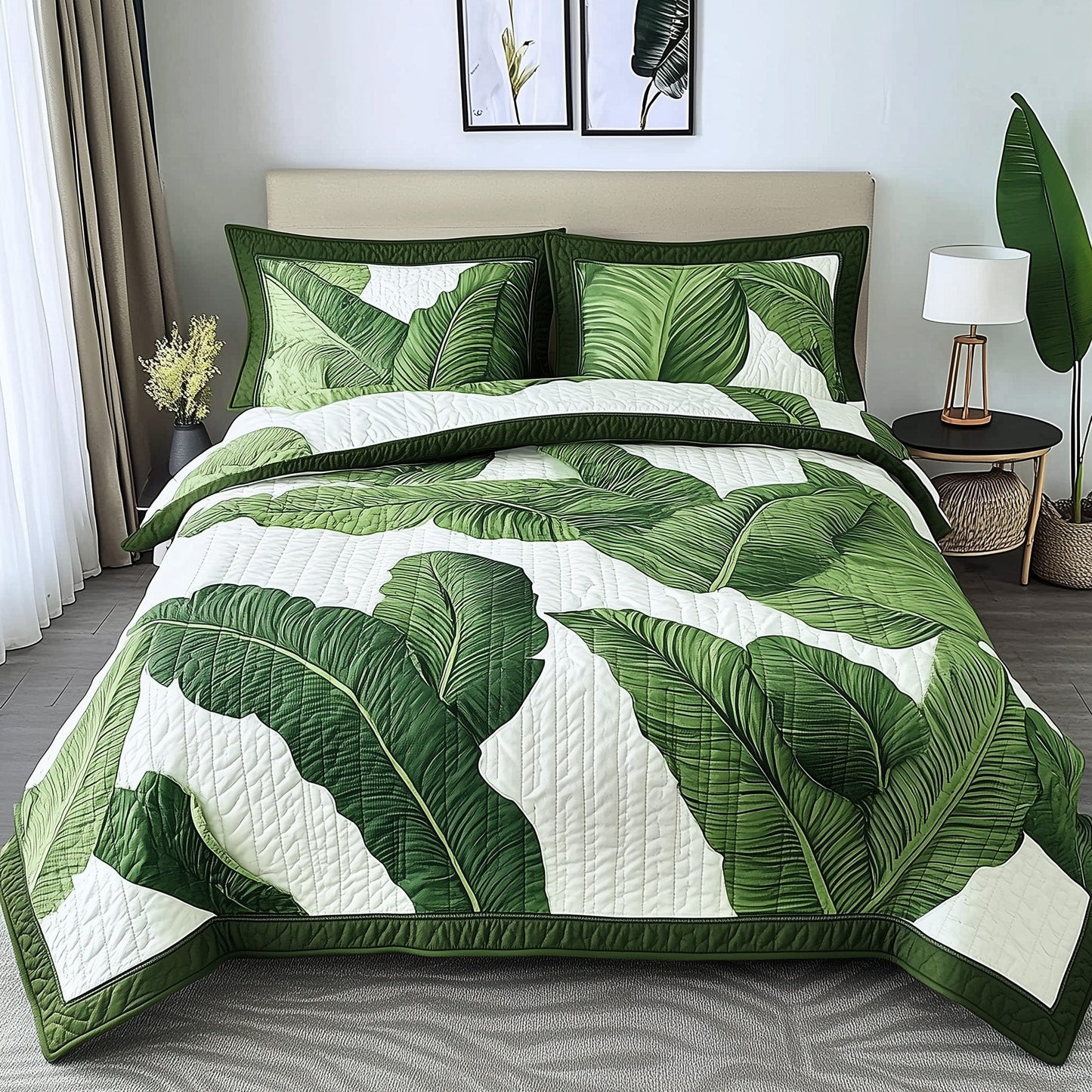 Tropical Heaven 3-Piece Quilted Bedding Set GFTONL4738