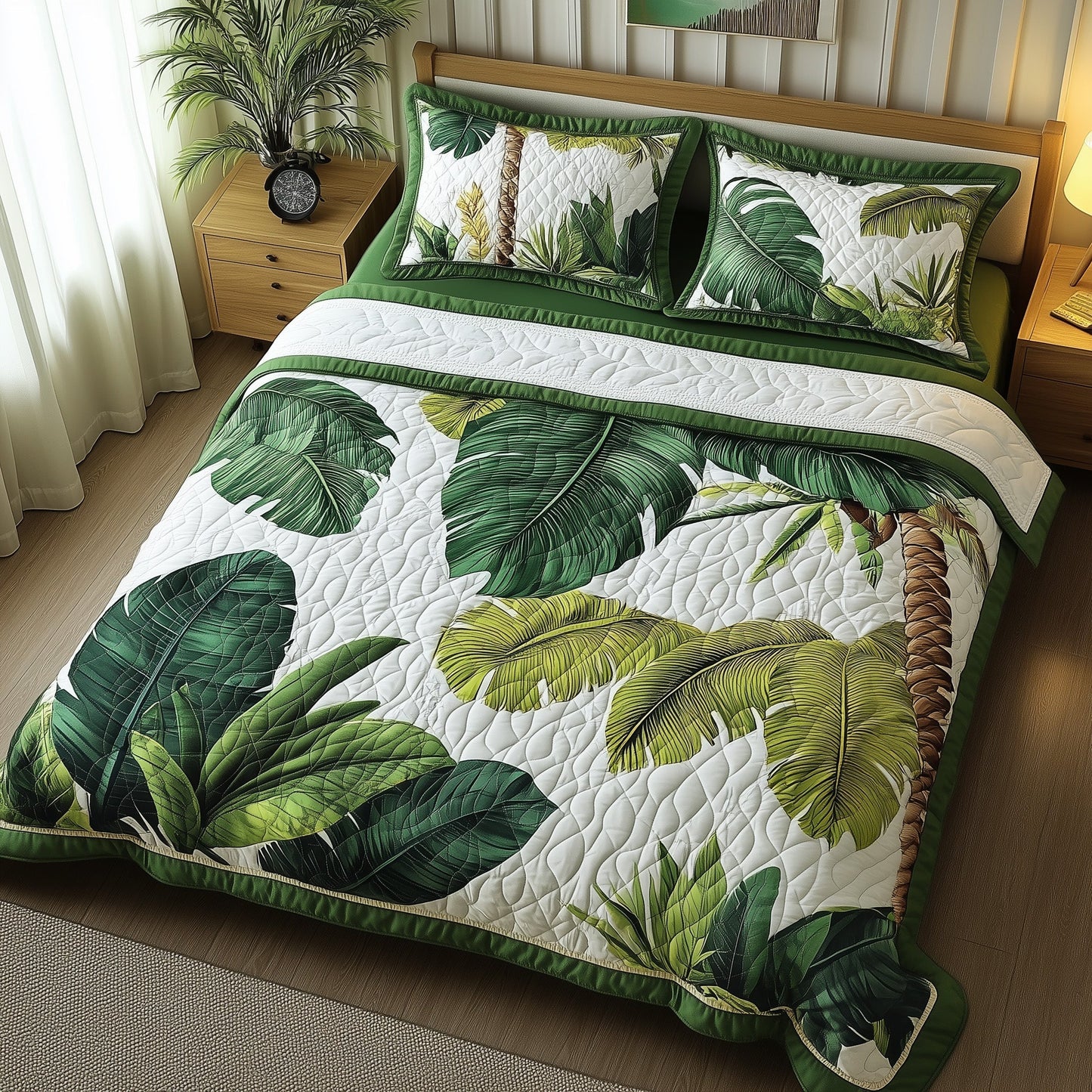 Tropical Heaven 3-Piece Quilted Bedding Set GFTONL4742
