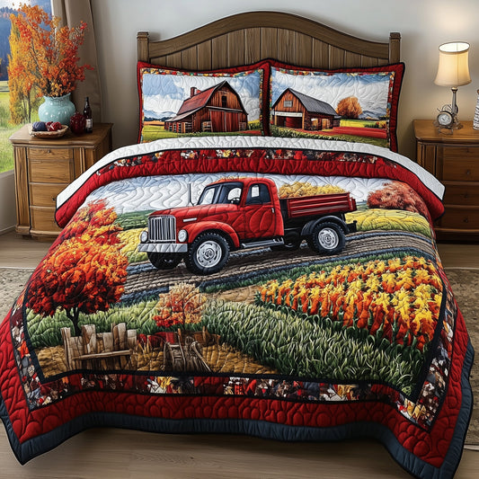 Rustic Farm 3-Piece Quilted Bedding Set GFTONL4761