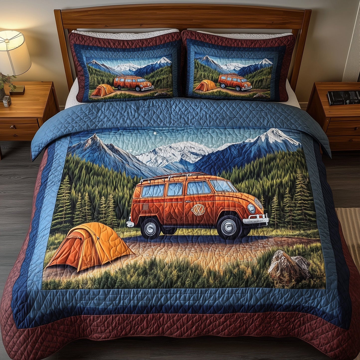 Wanderlust Retreat 3-Piece Quilted Bedding Set GFTONL4788