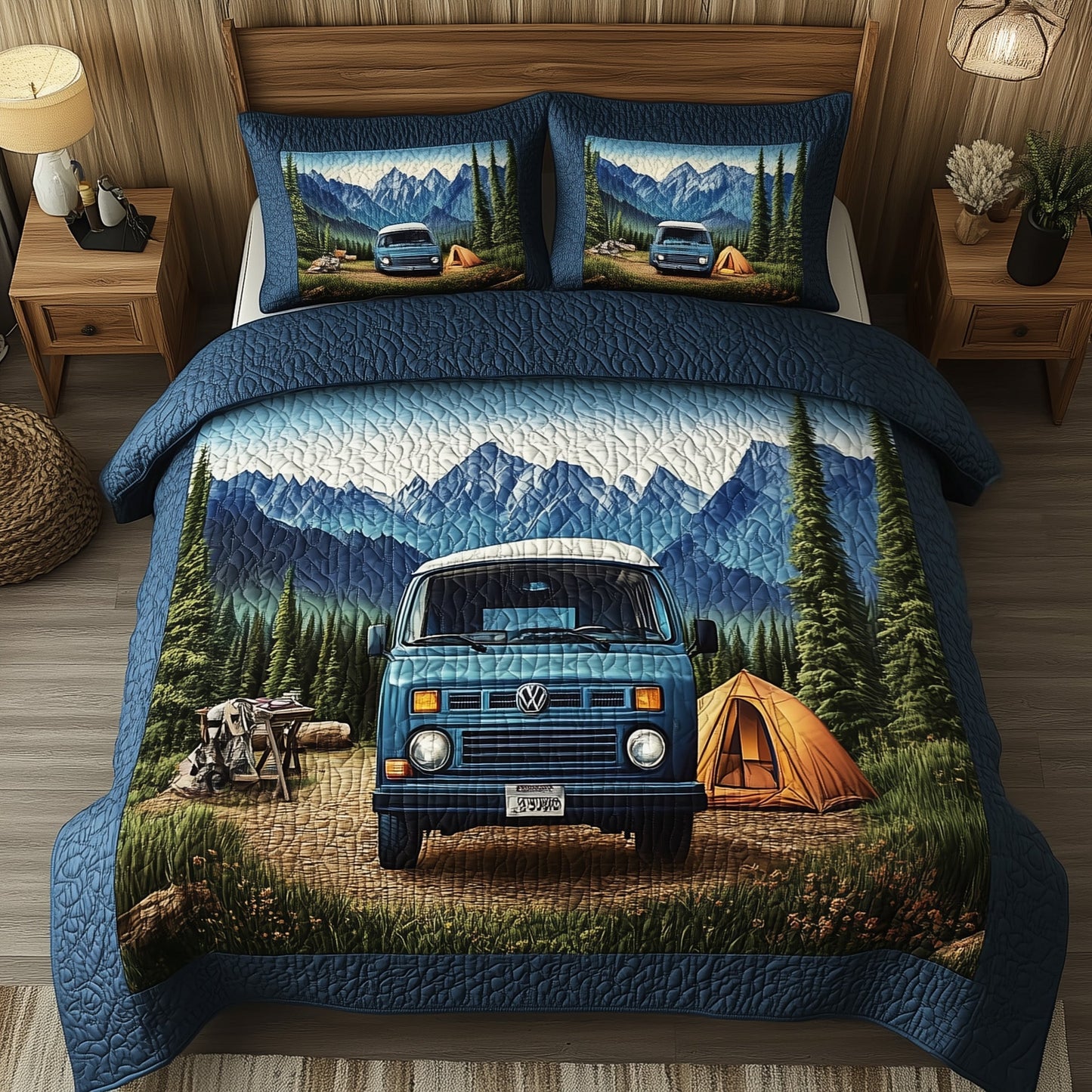 WildBase Camp 3-Piece Quilted Bedding Set GFTONL4790