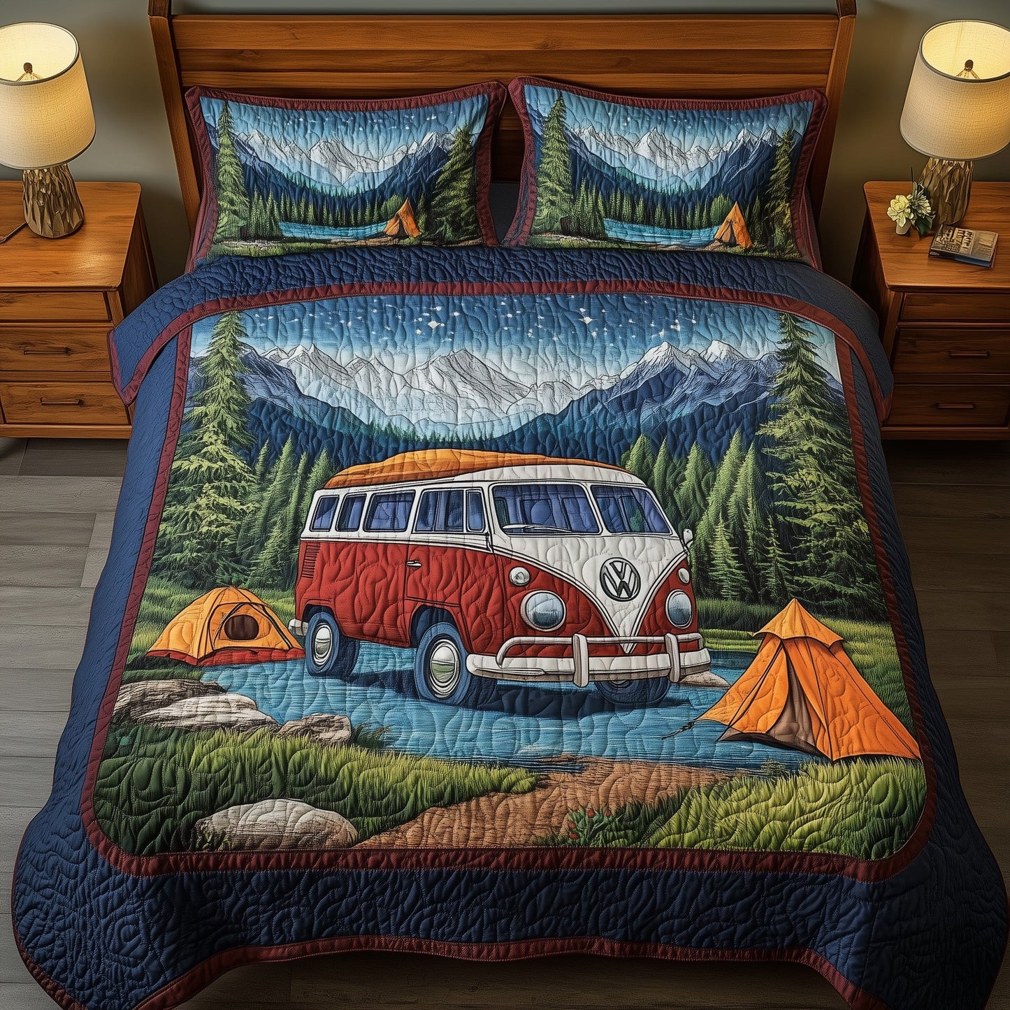 Wanderlust Retreat 3-Piece Quilted Bedding Set GFTONL4793