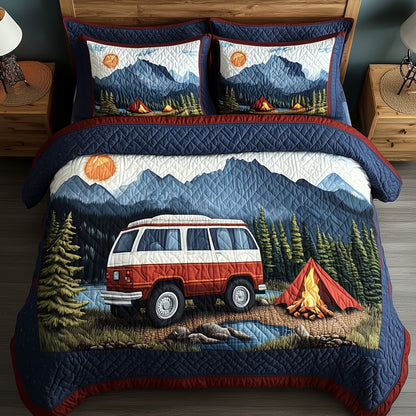 Wilderness Wander 3-Piece Quilted Bedding Set GFTONL4797