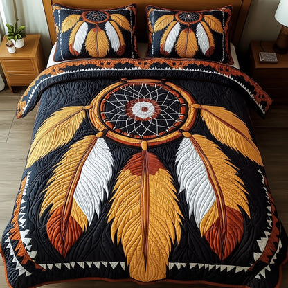 Dreamcatcher 3-Piece Quilted Bedding Set GFTONL4799