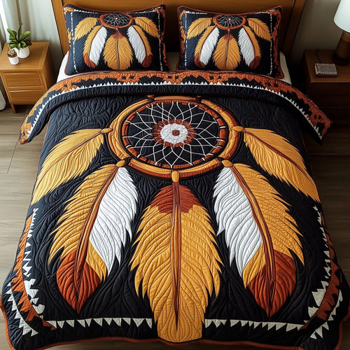 Dreamcatcher 3-Piece Quilted Bedding Set GFTONL4799
