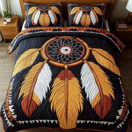 Dreamcatcher 3-Piece Quilted Bedding Set GFTONL4799