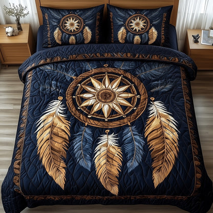 Dreamcatcher 3-Piece Quilted Bedding Set GFTONL4800