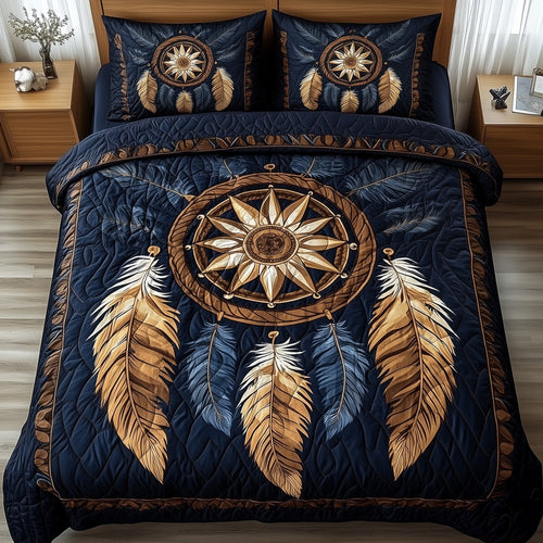 Dreamcatcher 3-Piece Quilted Bedding Set GFTONL4800