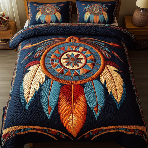 Dreamcatcher 3-Piece Quilted Bedding Set GFTONL4806