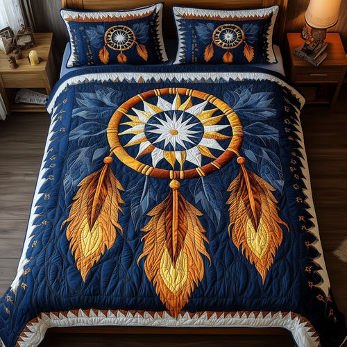 Dreamcatcher 3-Piece Quilted Bedding Set GFTONL4809