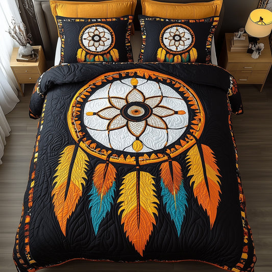 Dreamcatcher 3-Piece Quilted Bedding Set GFTONL4810