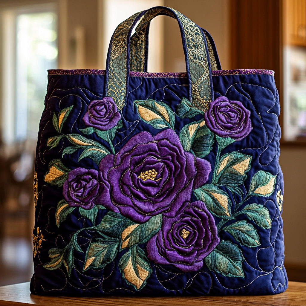 Vilolet Rose Quilted Tote Bag GFTONL4853 – Patchique Store