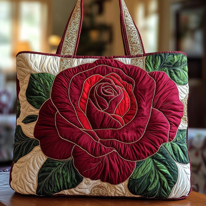 Blooming Rose Quilted Tote Bag GFTONL4859