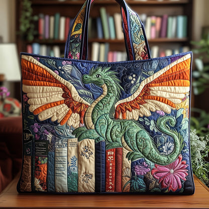 Treasure Guardian Quilted Tote Bag GFTONL4885