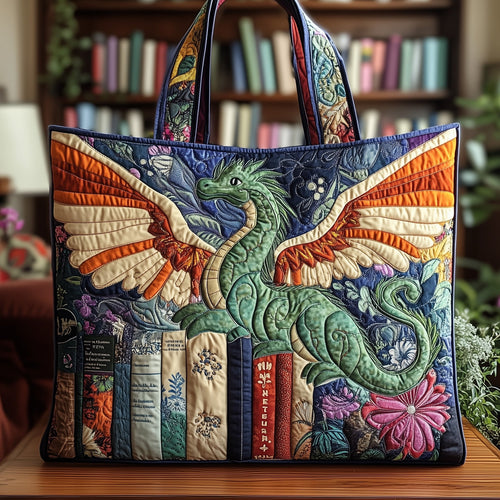 Treasure Guardian Quilted Tote Bag GFTONL4885