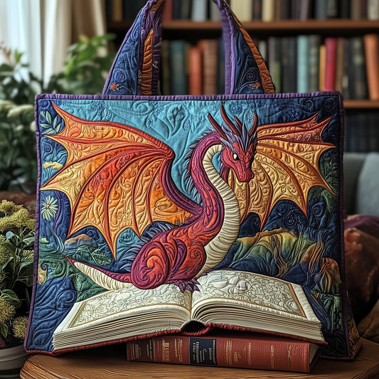 Treasure Guardian Quilted Tote Bag GFTONL4886