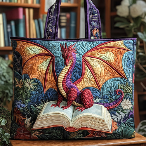 Treasure Guardian Quilted Tote Bag GFTONL4888