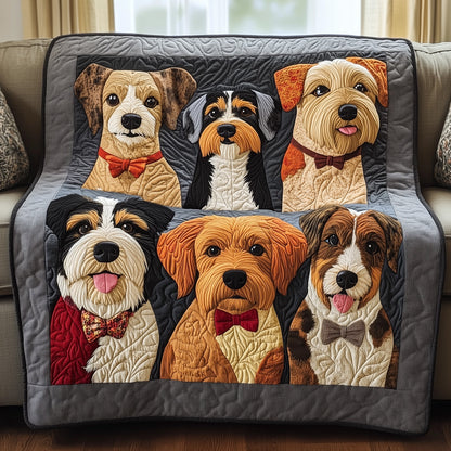 Funky Dog Quilted Blanket GFTONL4892