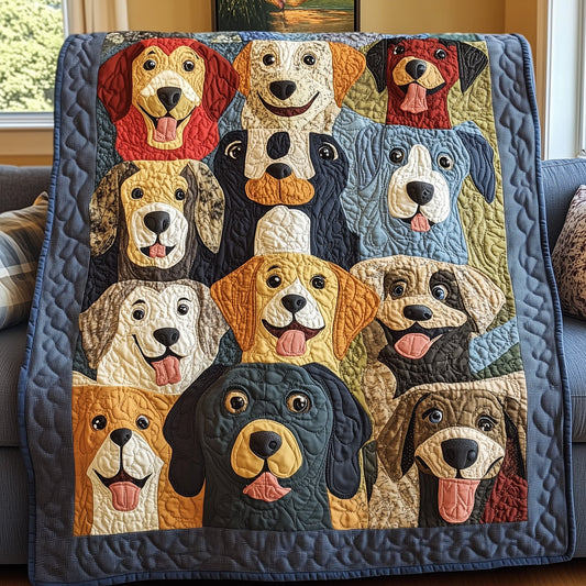 Dog Vibe Quilted Blanket GFTONL4896