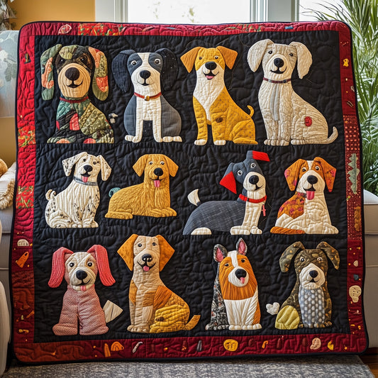 Dog Vibe Quilted Blanket GFTONL4900