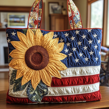 Patriot Vibe Quilted Tote Bag GFTONL4912