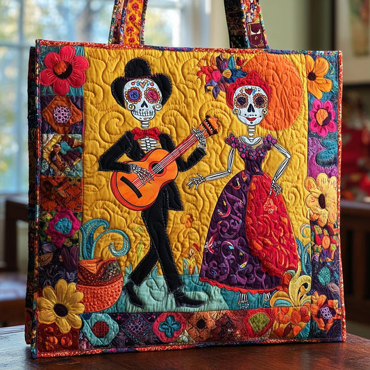 Dia De Los Muertos Quilted Tote Bag GFTONL5042