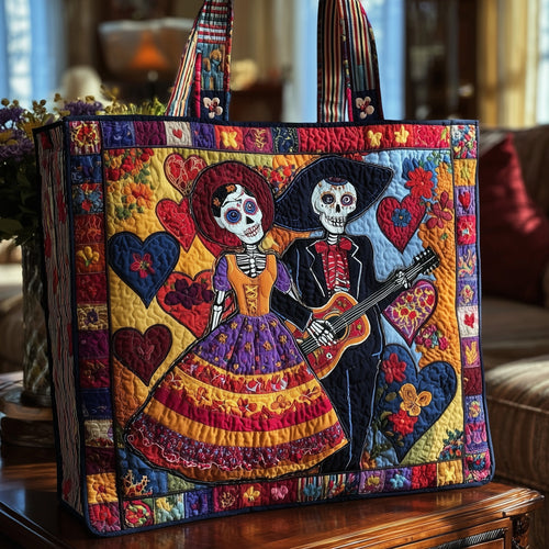 Dia De Los Muertos Quilted Tote Bag GFTONL5046
