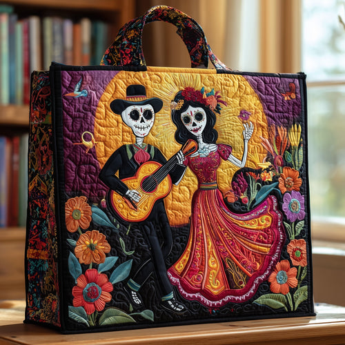 Dia De Los Muertos Quilted Tote Bag GFTONL5047