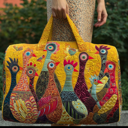 Sunshine Chicken Quilted Duffle Bag GFTONL5087