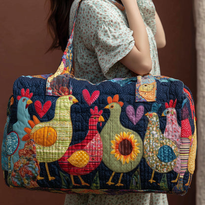 Happy Farm Chicken Quilted Duffle Bag GFTONL5100