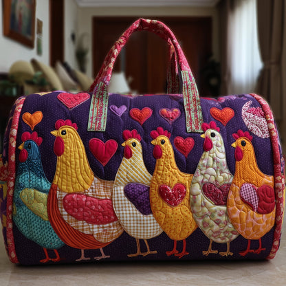 Chicken Coop Quilted Duffle Bag GFTONL5115
