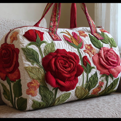 Roses Quilted Duffle Bag GFTONL5126