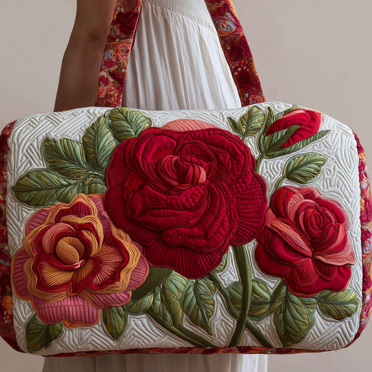 Roses Quilted Duffle Bag GFTONL5128