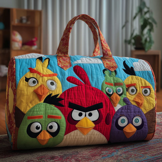 Funky Birds Quilted Duffle Bag GFTONL5135