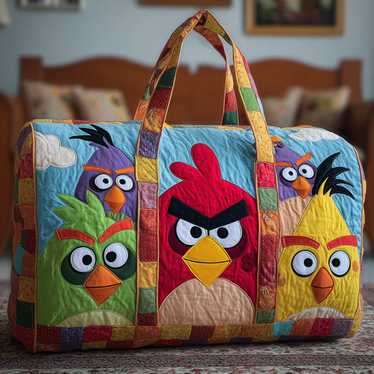 Funky Birds Quilted Duffle Bag GFTONL5136
