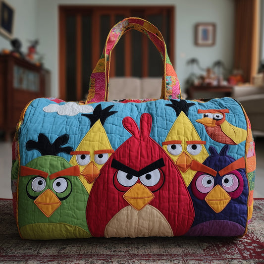 Funky Birds Quilted Duffle Bag GFTONL5137