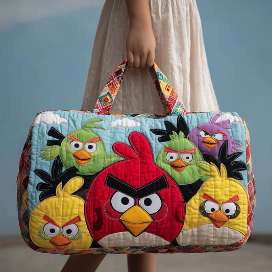 Funky Birds Quilted Duffle Bag GFTONL5141