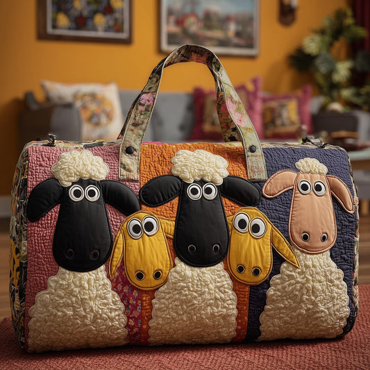 Sheep Serenity Quilted Duffle Bag GFTONL5143