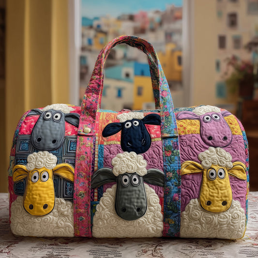 Whimiscal Sheep Quilted Duffle Bag GFTONL5150