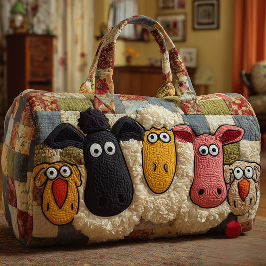 Funky Farm Quilted Duffle Bag GFTONL5152