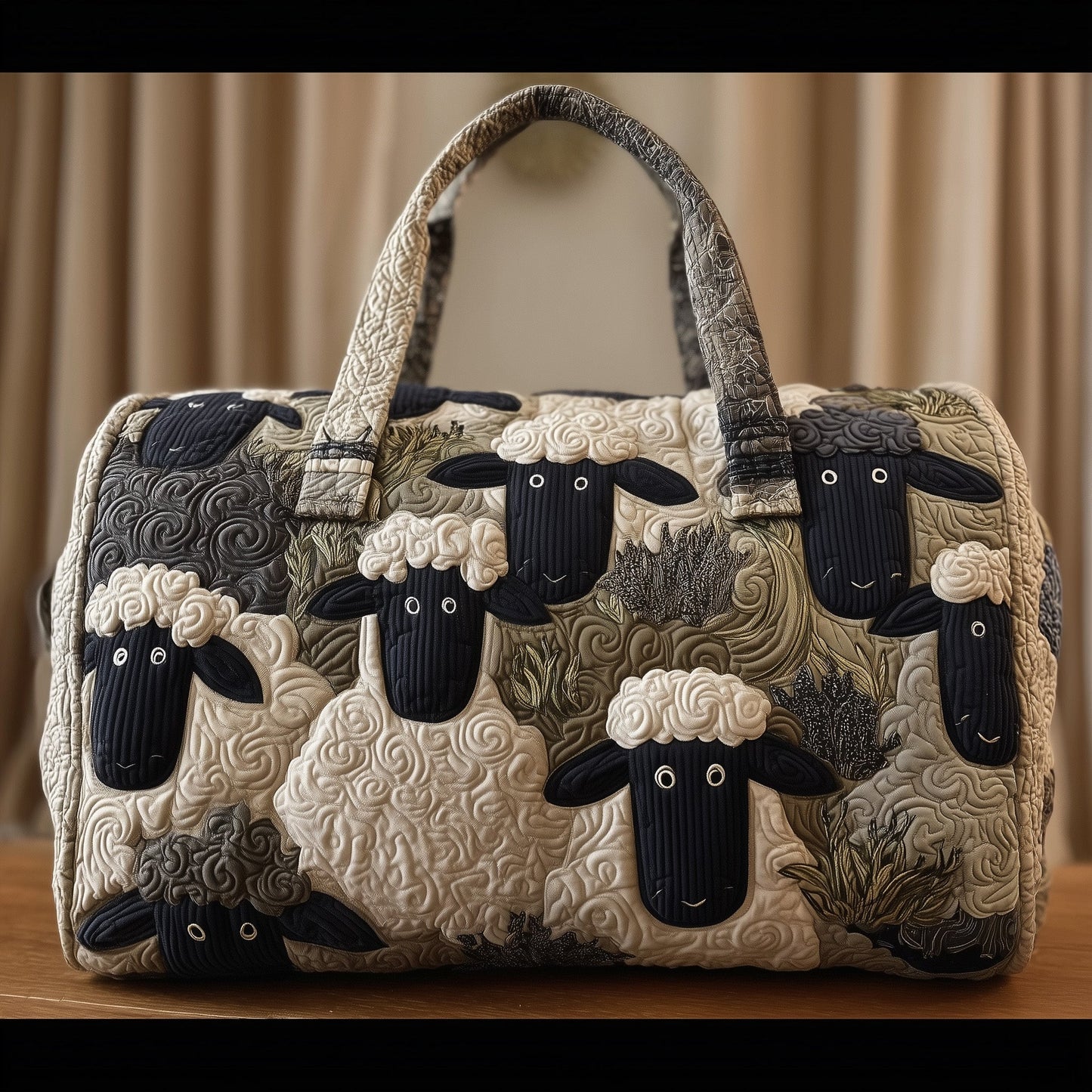 Sheep Haven Quilted Duffle Bag GFTONL5153