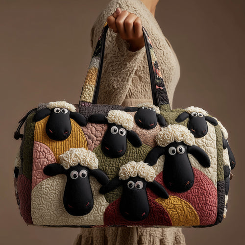 Funky Sheep Quilted Duffle Bag GFTONL5156