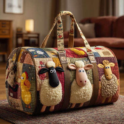 Whimiscal Sheep Quilted Duffle Bag GFTONL5157