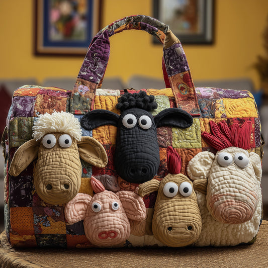 Funky Farm Quilted Duffle Bag GFTONL5158