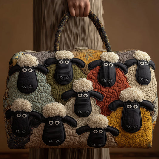 Whimiscal Sheep Quilted Duffle Bag GFTONL5159