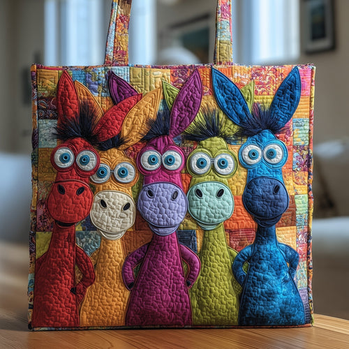 Funky Donkey Quilted Tote Bag GFTONL5166