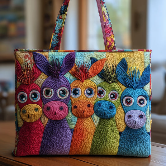 Funky Donkey Quilted Tote Bag GFTONL5168