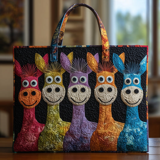 Funky Donkey Quilted Tote Bag GFTONL5169