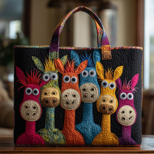 Funky Donkey Quilted Tote Bag GFTONL5170