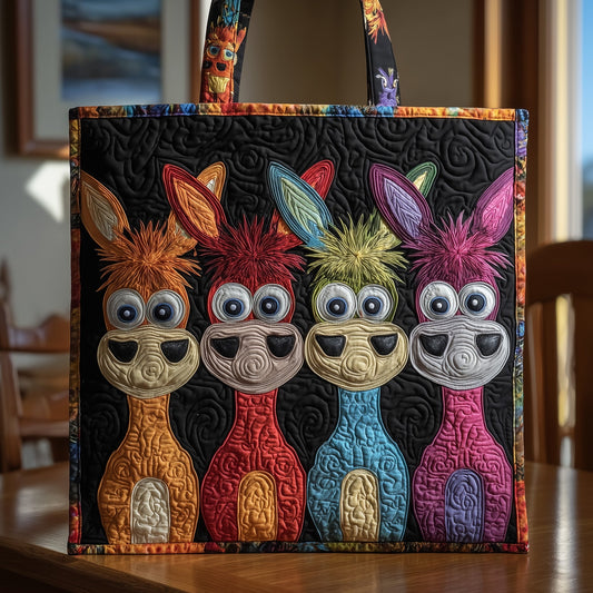 Funky Donkey Quilted Tote Bag GFTONL5171